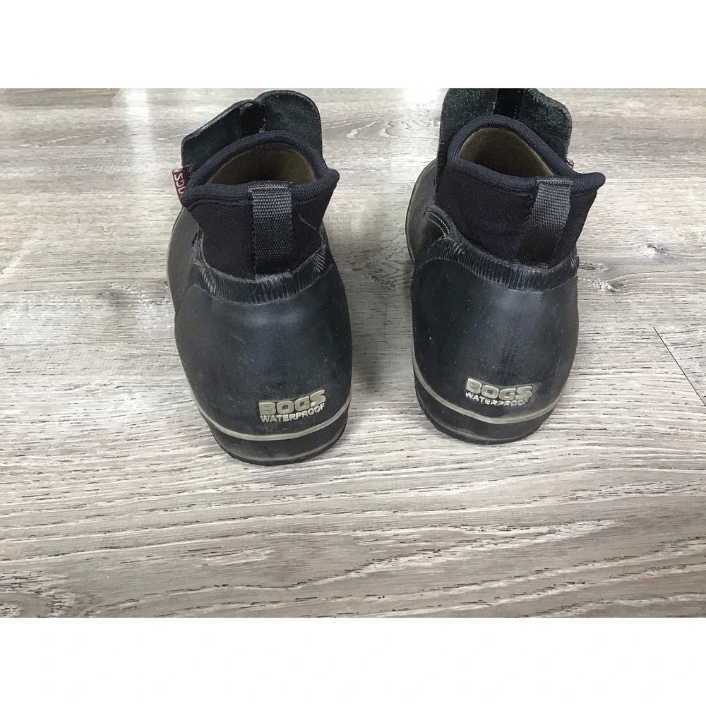 Bogs Charlotte Womens Size 9 Winter Snow Boots Black Ankle Boot 52027